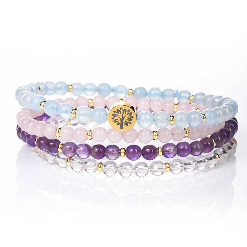 Energy Series Crystal Bracelet Set • Power