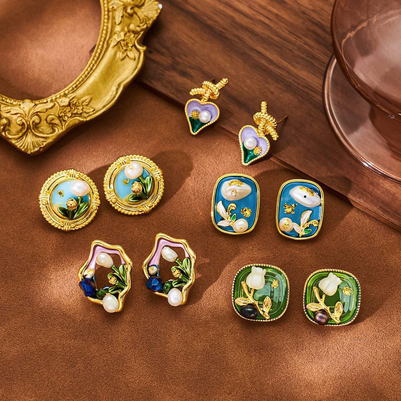 Painter's Garden Collection - Earrings II