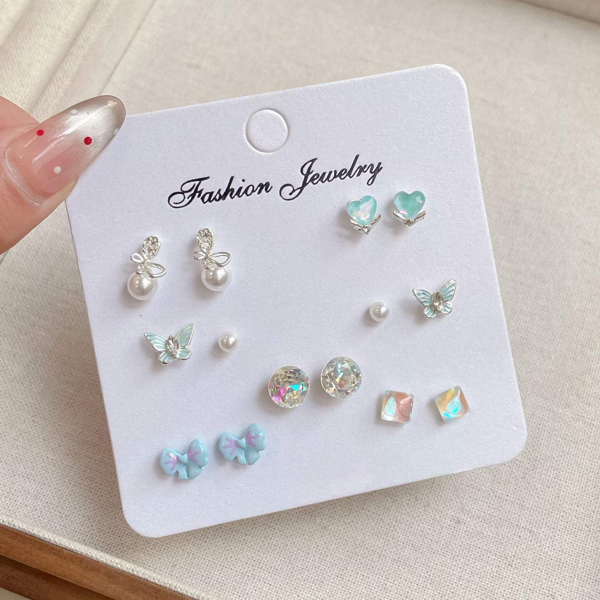 Weekly Earring Set - Butterfly Garden