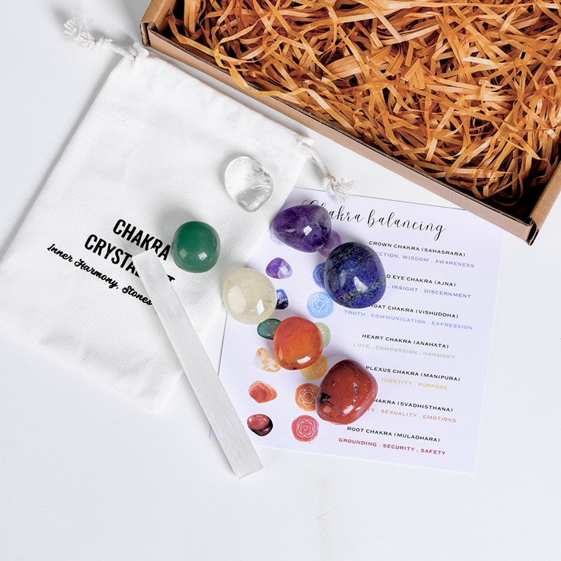 Classic Chakra Crystal Set