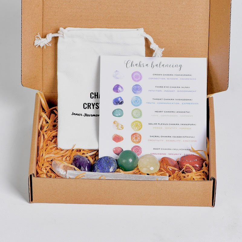 Classic Chakra Crystal Set