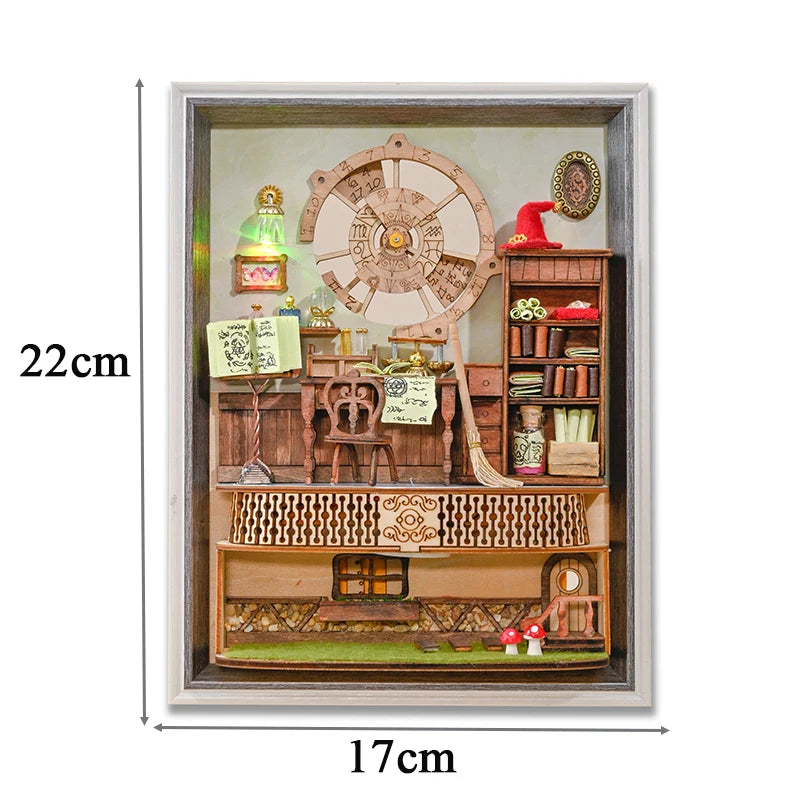 Magic Photo Frame DIY Miniature Dollhouse Kit