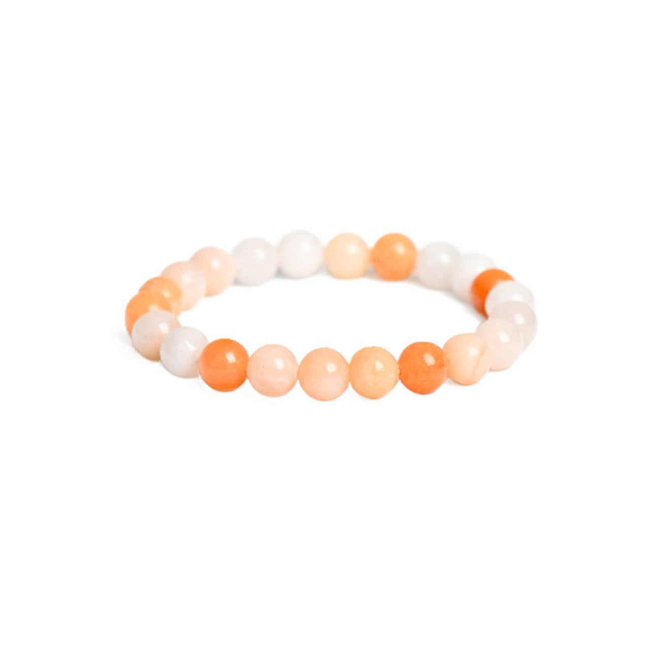 Five-color Jade Bracelet