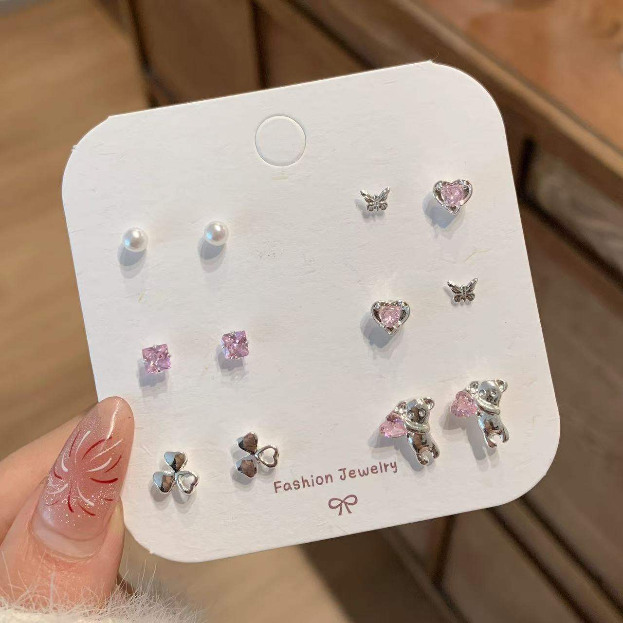 Weekly Earring Set - Butterfly Garden