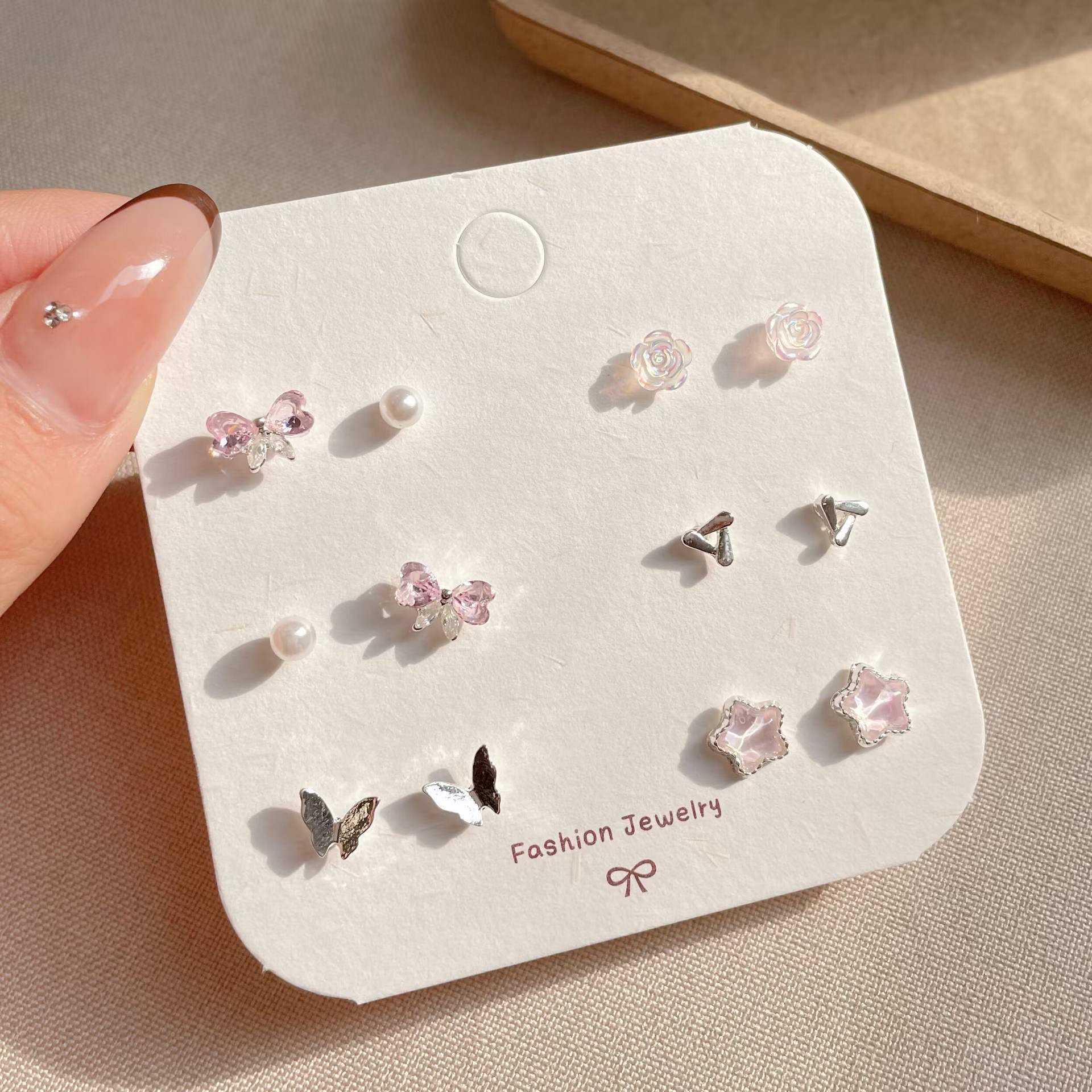 Weekly Earring Set - Butterfly Garden