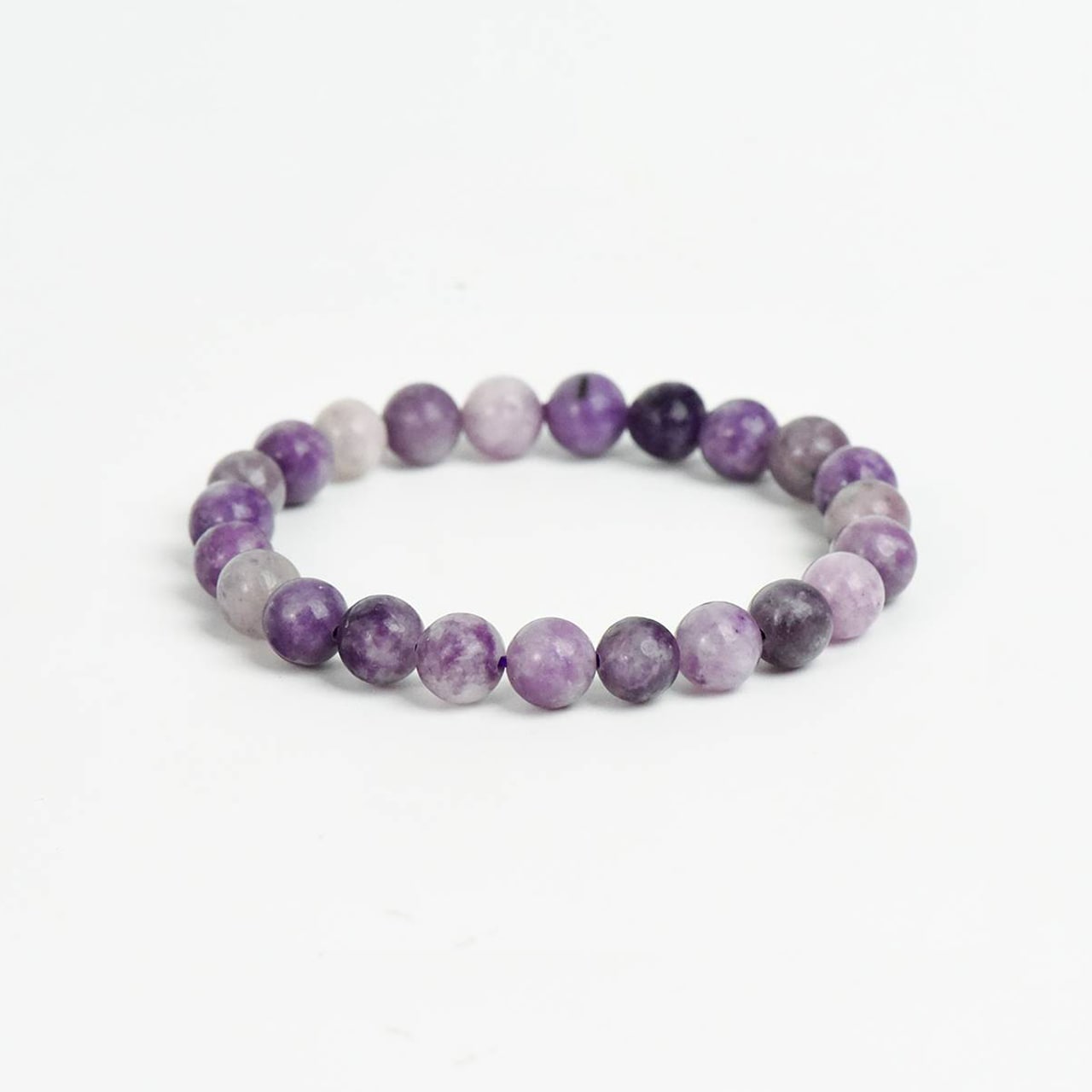 Purple Lepidolite Bracelet