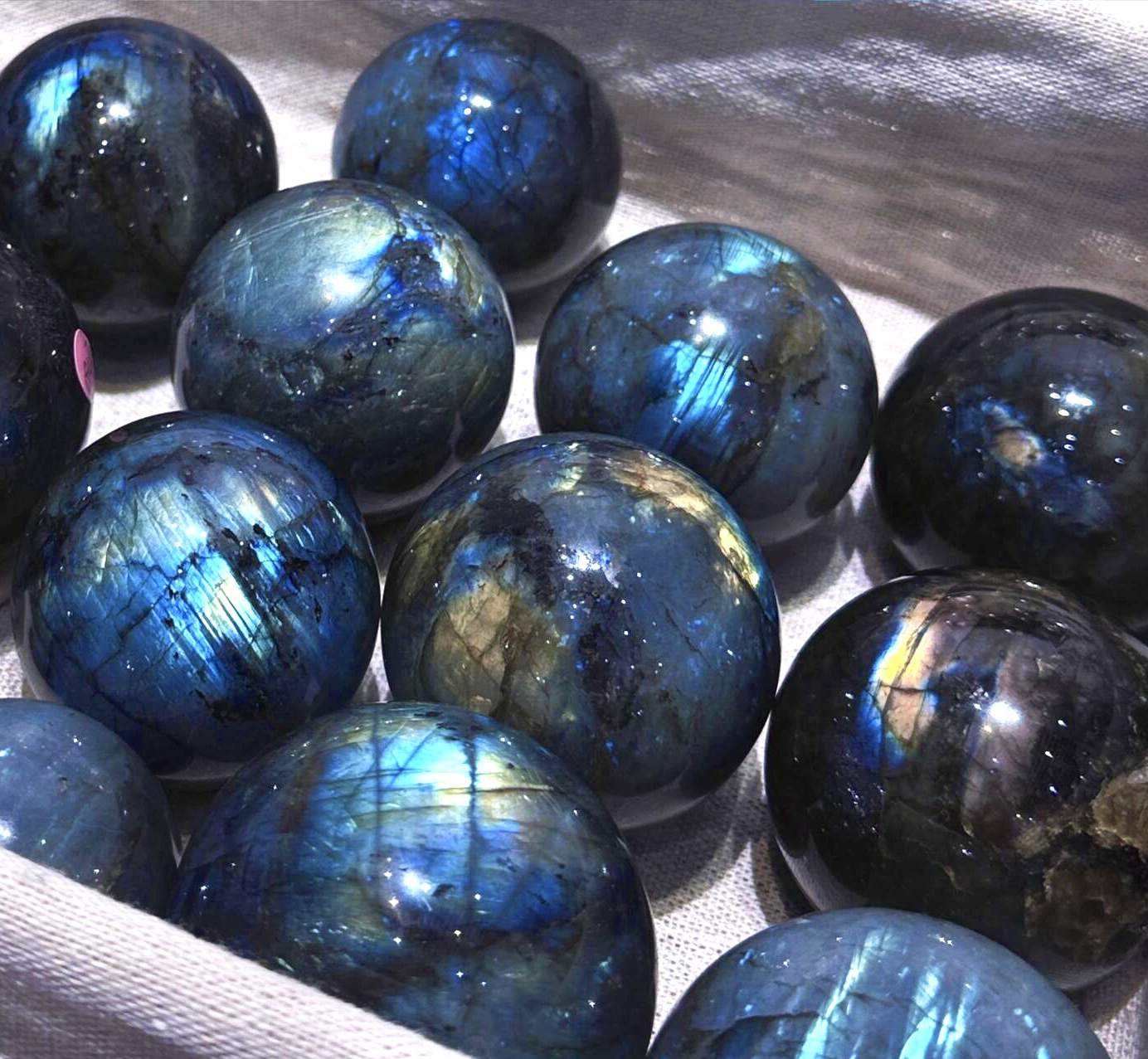 Labradorite Crystal Sphere