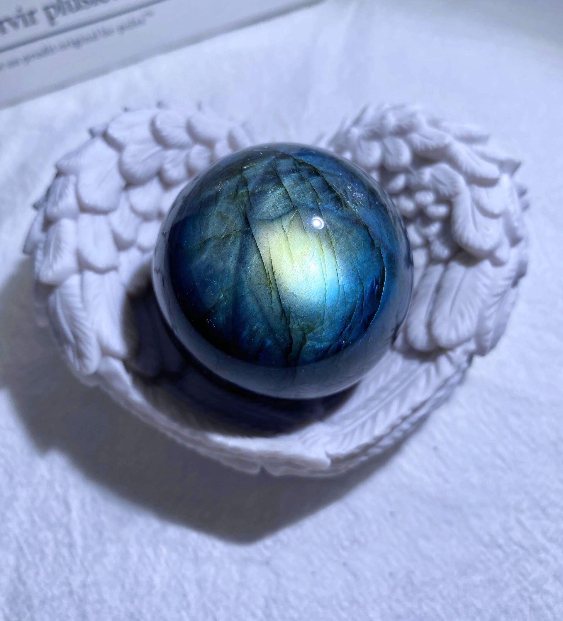 Labradorite Crystal Sphere